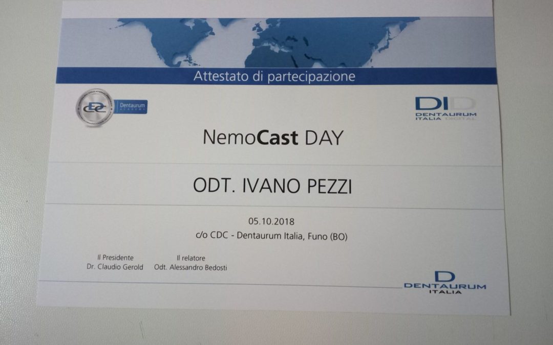 Partecipazione al “ NEMOCAST DAY “ del 05/10/2018 a Bologna